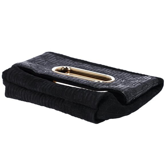 Louis Vuitton Afterdark Monogram Motard Handbag M95742 Noir Suede - Picture 4 of 6